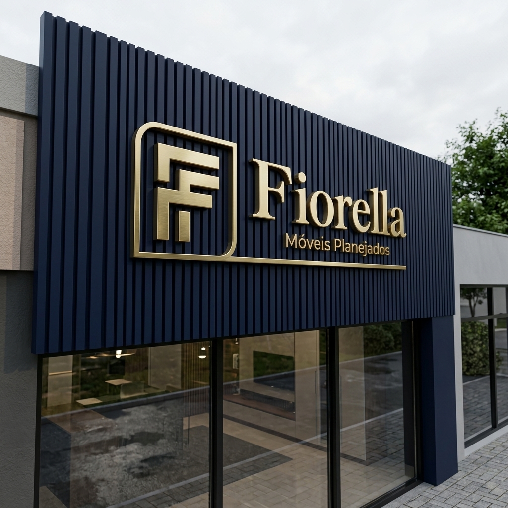 Fachada da loja Fiorella Móveis